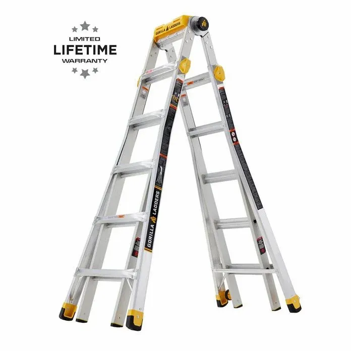 Ladder Gorilla Ladders Multi Position Ladders Glmpxt 23 64 1000