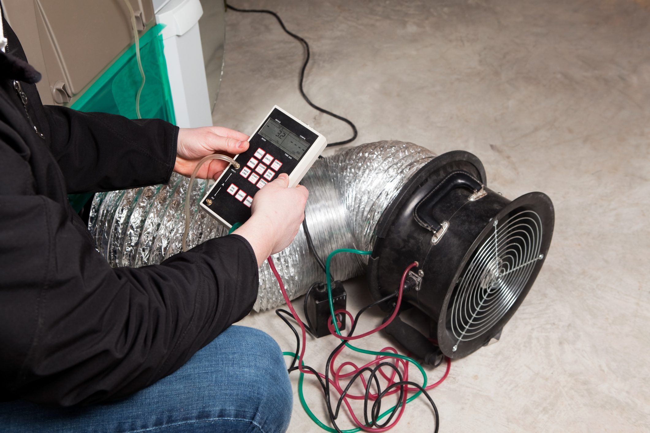 House Air Duct near Furnace