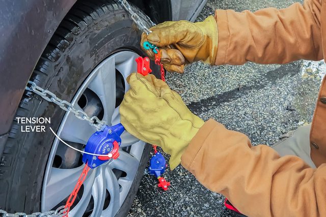 Connect the top tensioner