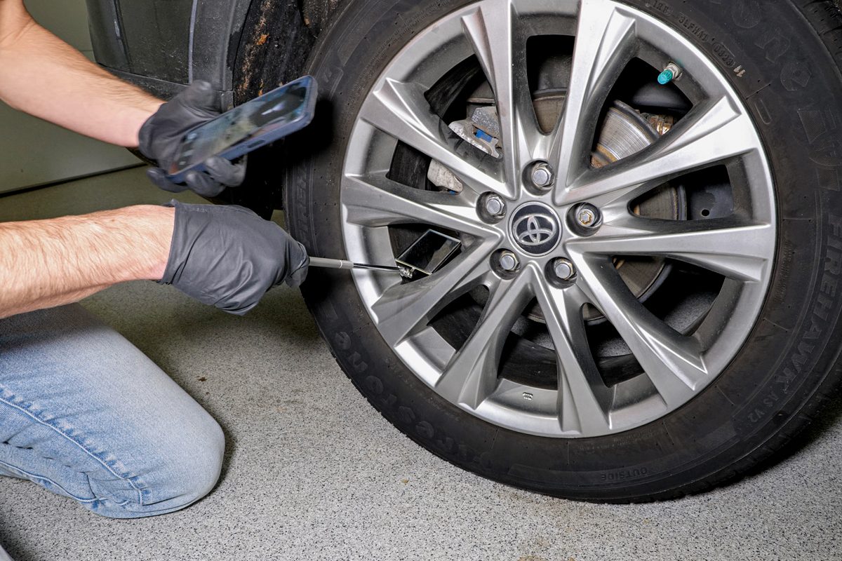 How To Check Brake Pads Without Removing The Wheel